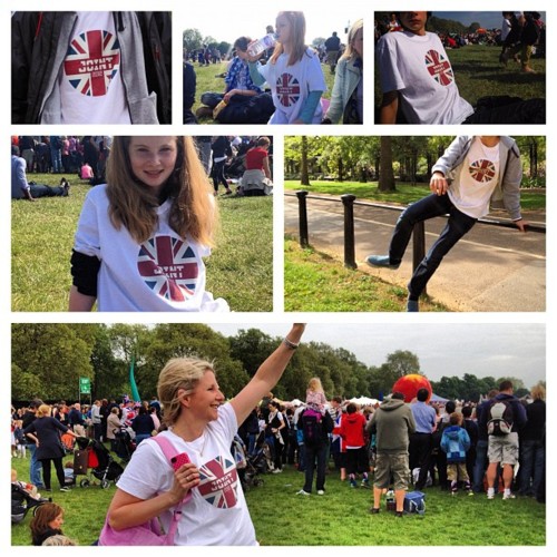 The nation celebrates! (Taken with instagram)