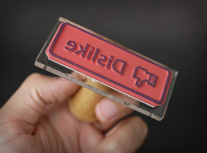 Image of The 'Dislike' Stamp