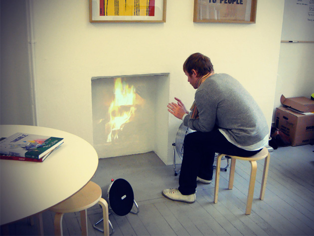 Odin and an open fire Odin and an open fire